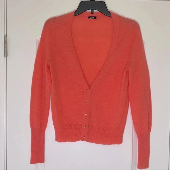 J Crew Lightweight Plush V-Neck Sweater - Size S - Picture 1 of 6